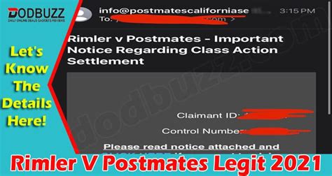 Rimler v. Postmates 